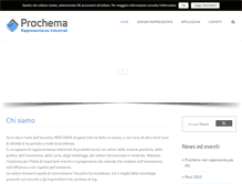 Tablet Screenshot of prochema.it