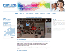 Tablet Screenshot of prochema.com